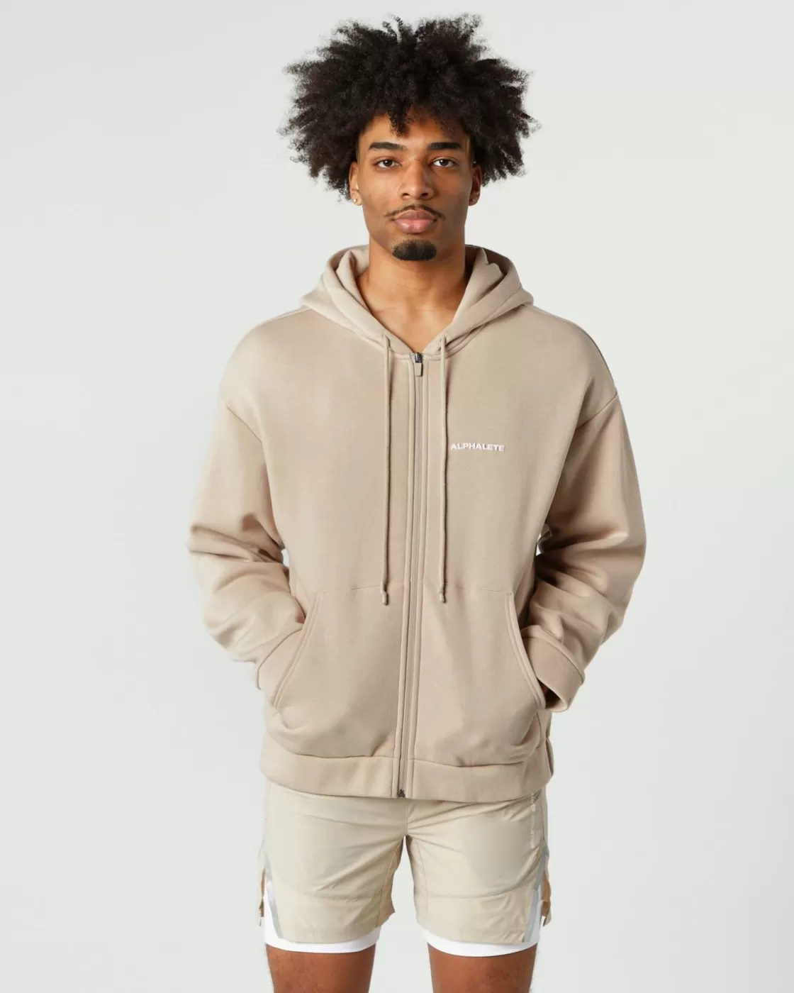 Discount Classic Full-Zip Jacket Men Hoodies & Jackets