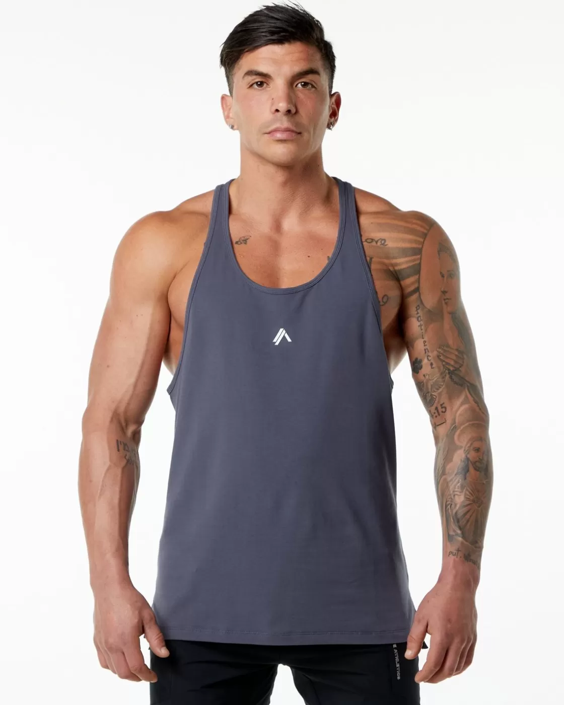 Flash Sale Emblem Stringer Men Tanks & Stringers