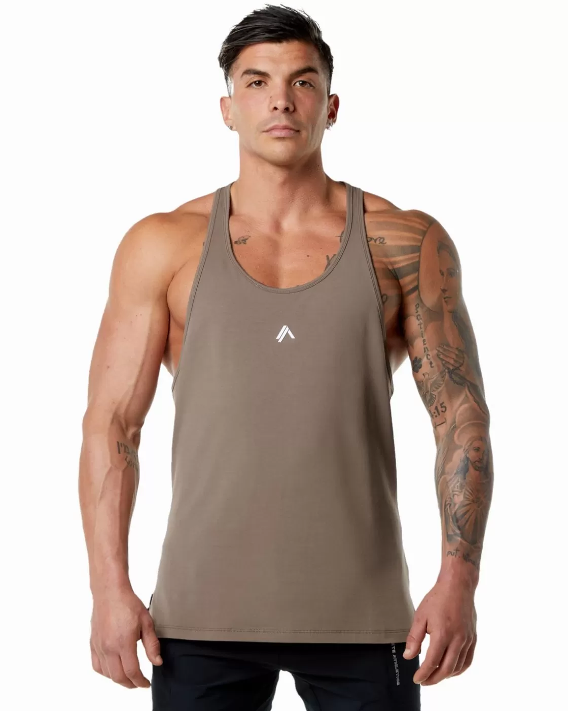 Fashion Emblem Stringer Men Tanks & Stringers