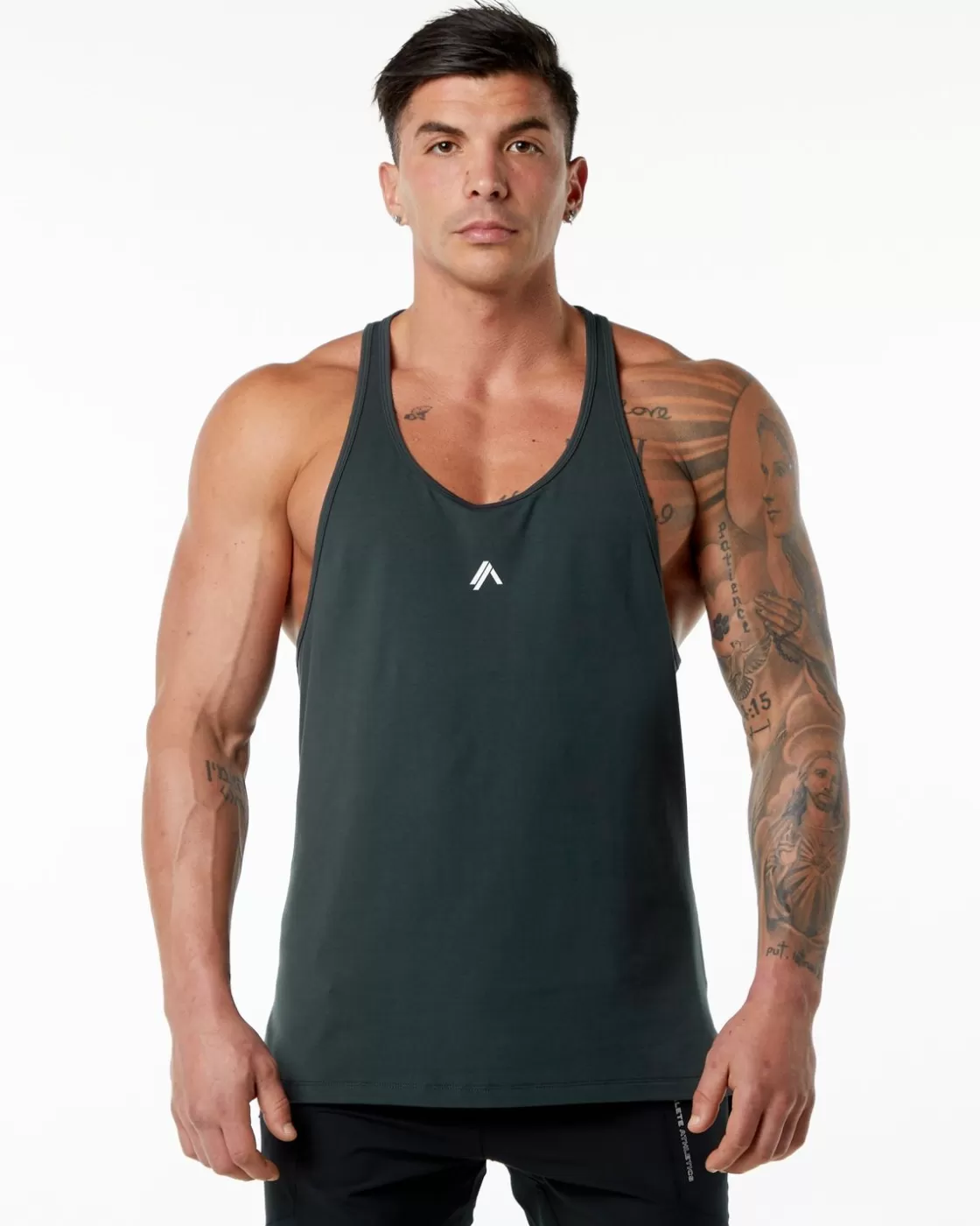 Online Emblem Stringer Men Tanks & Stringers