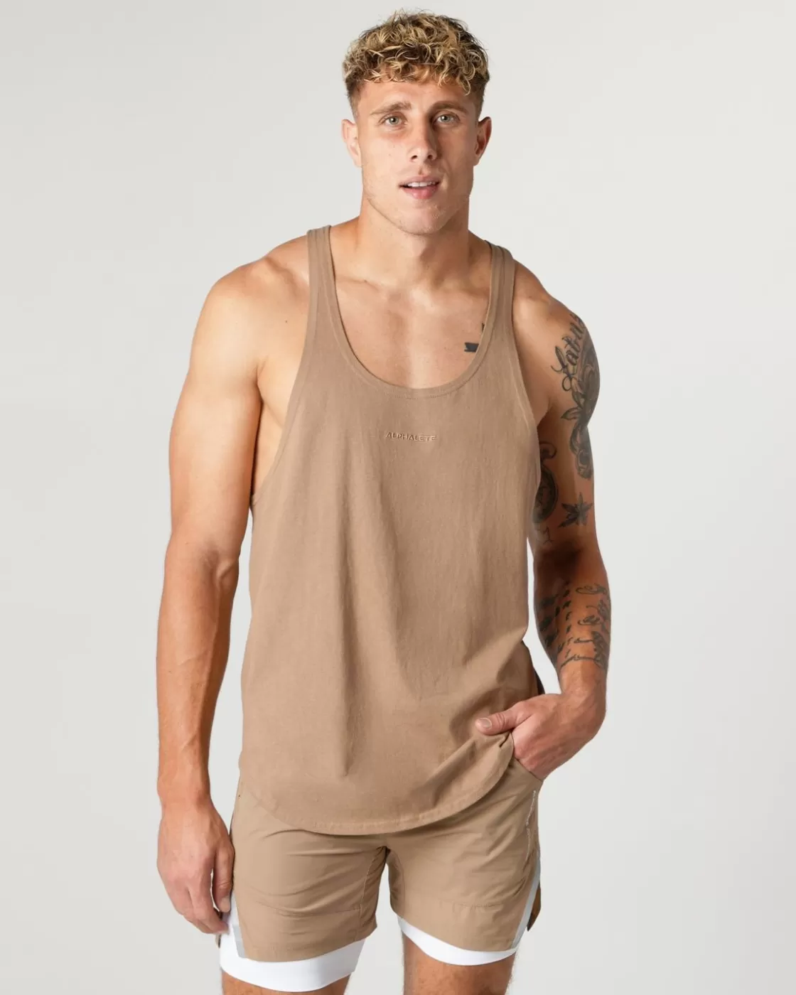 Store Heavy Cotton Core Stringer Men Tanks & Stringers