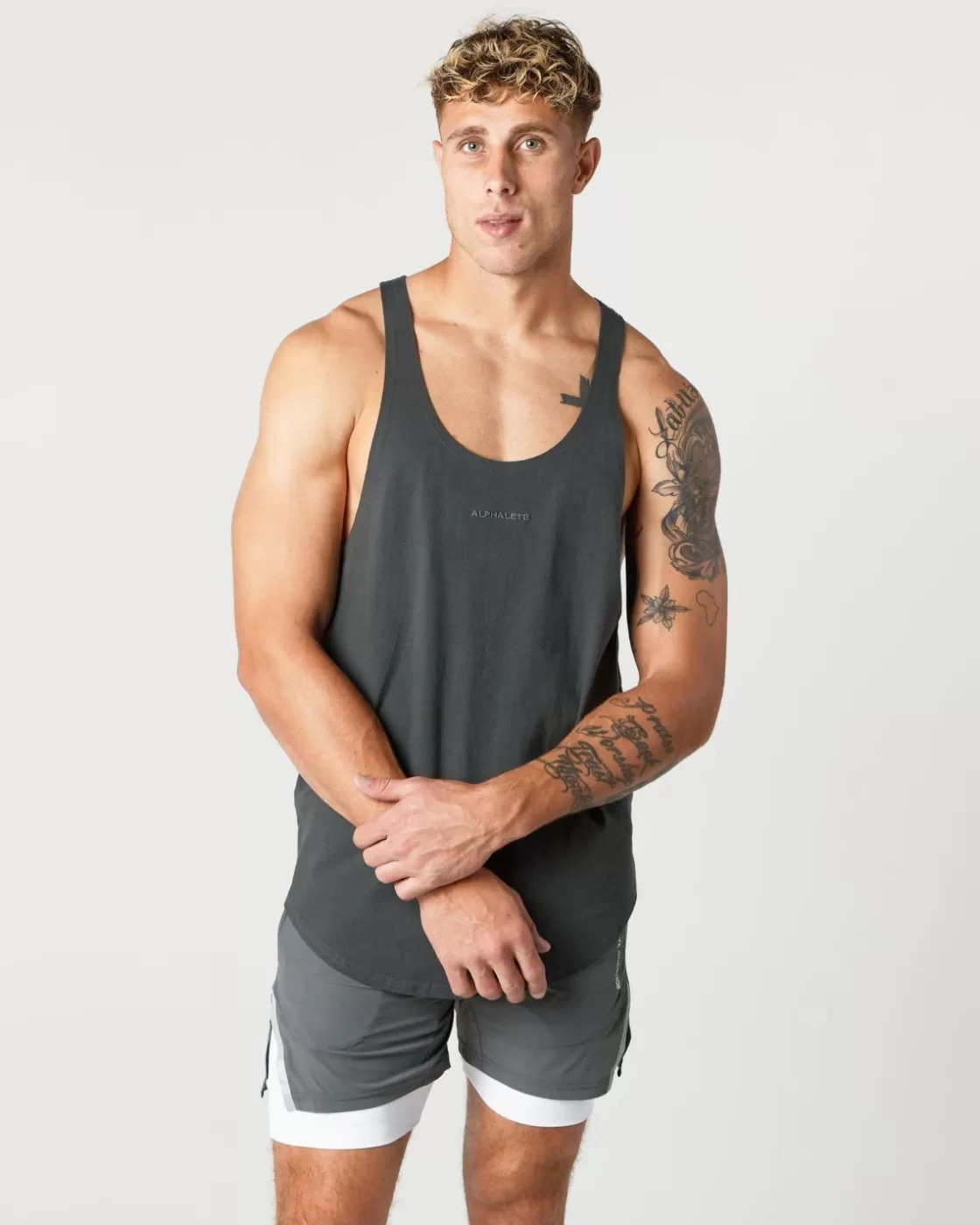 Hot Heavy Cotton Core Stringer Men Tanks & Stringers