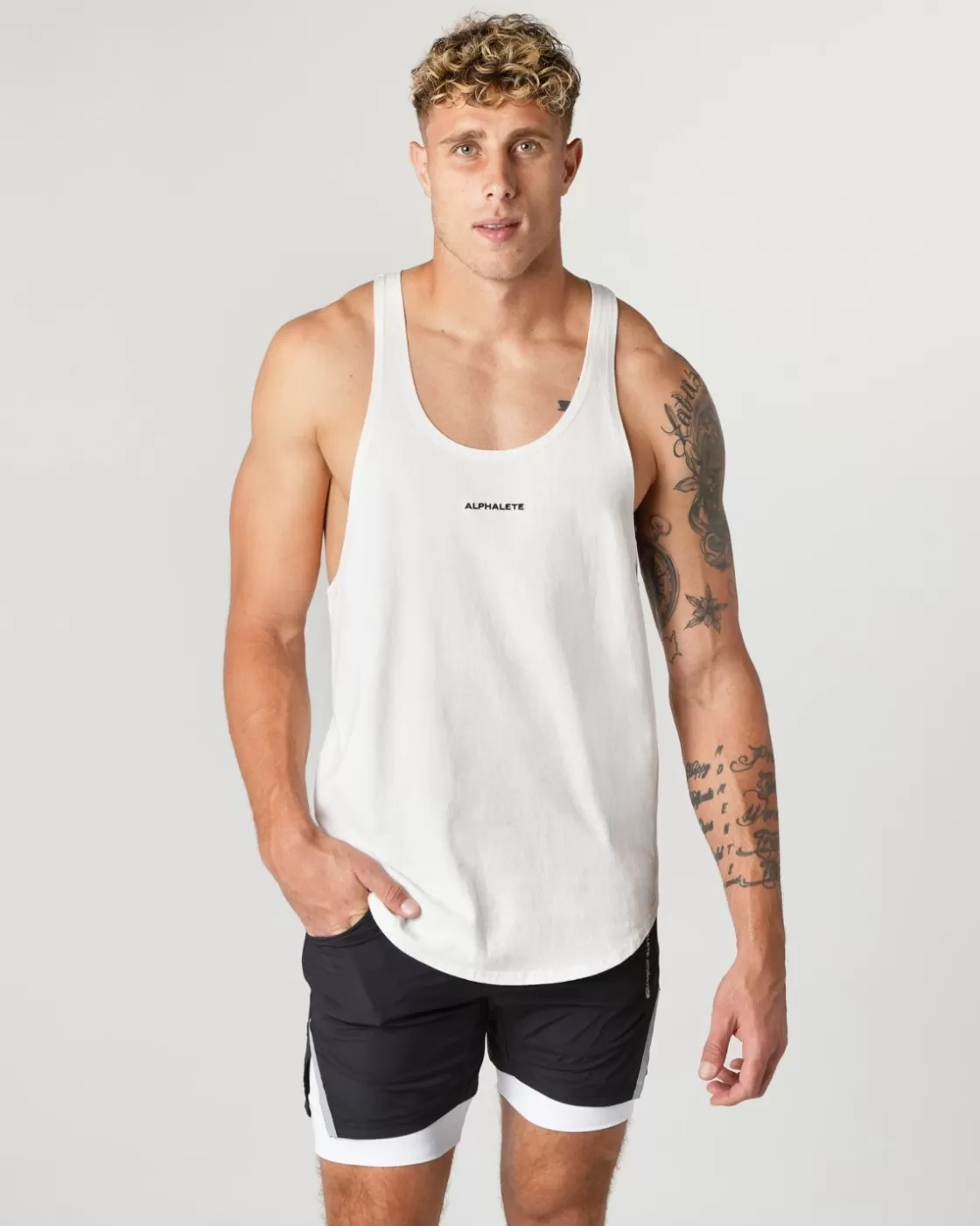 Best Sale Heavy Cotton Core Stringer Men Tanks & Stringers