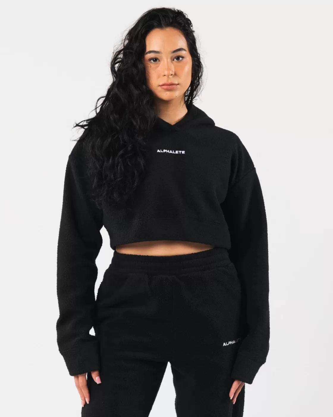 Fashion King Crop Hoodie Women Hoodies & Jackets