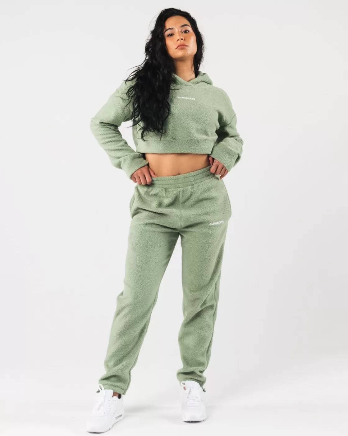 Clearance King Crop Hoodie Women Hoodies & Jackets