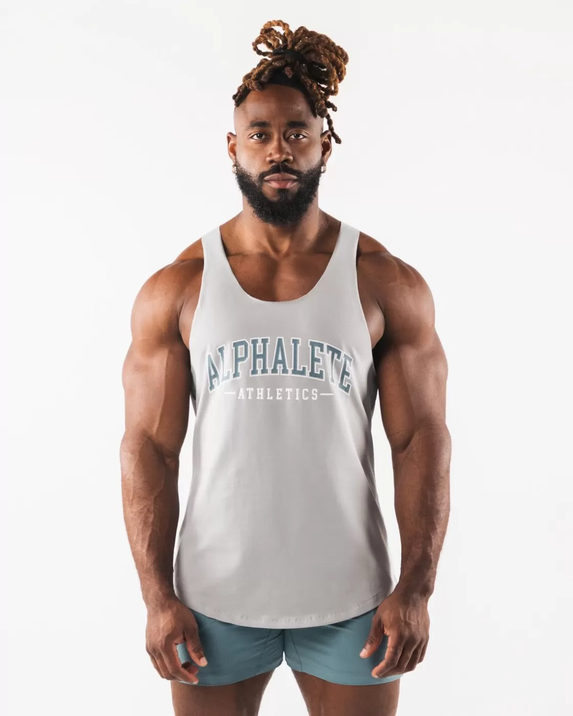 Shop Paisley Print Raw Cut Tank Men Tanks & Stringers