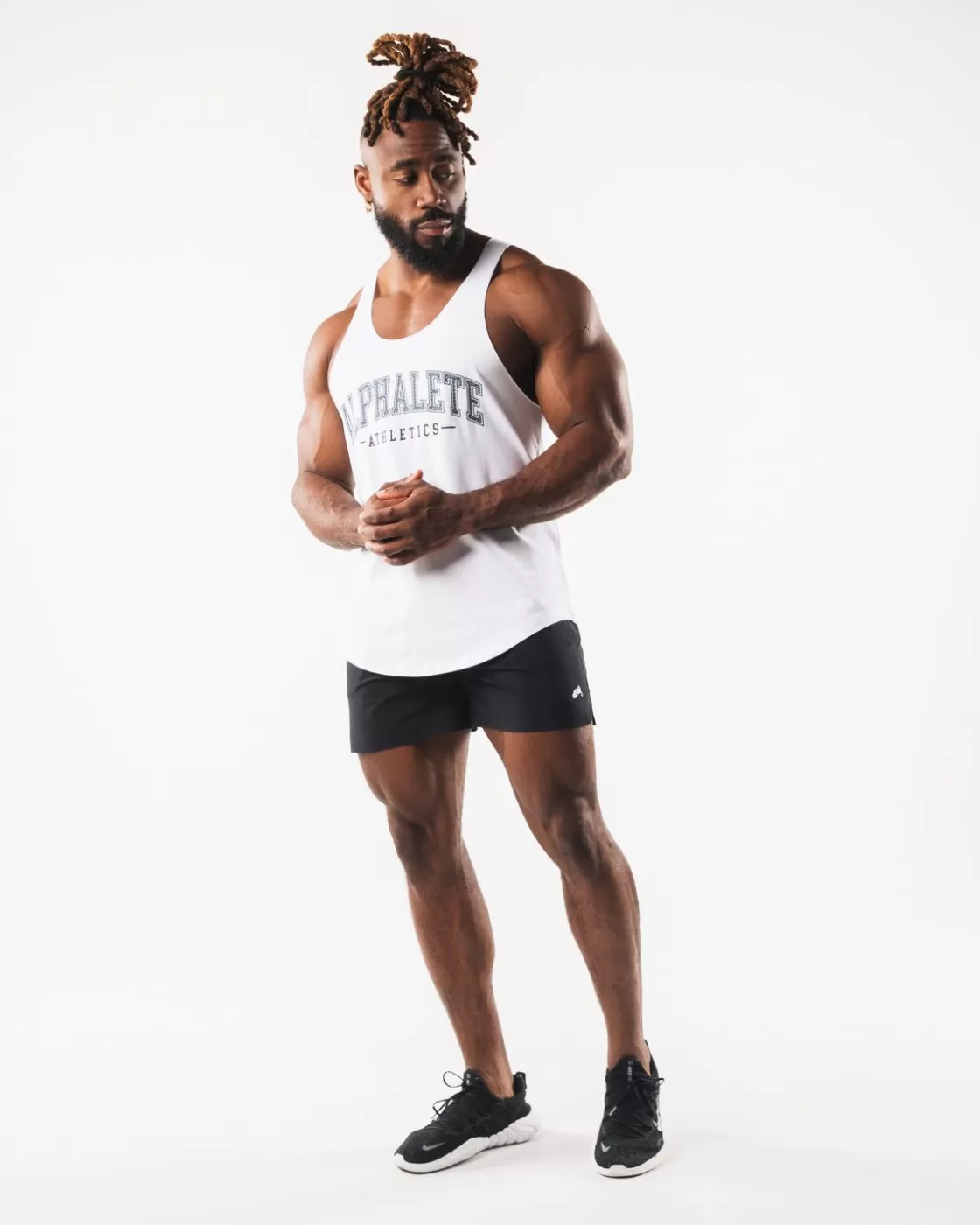 Best Sale Paisley Print Raw Cut Tank Men Tanks & Stringers