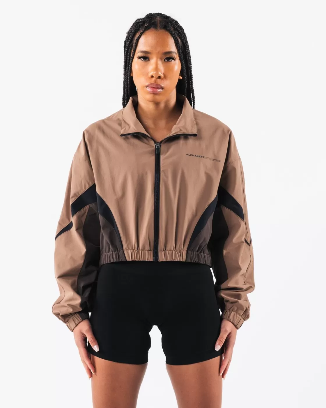 Best Retro Crop Jacket Women Hoodies & Jackets