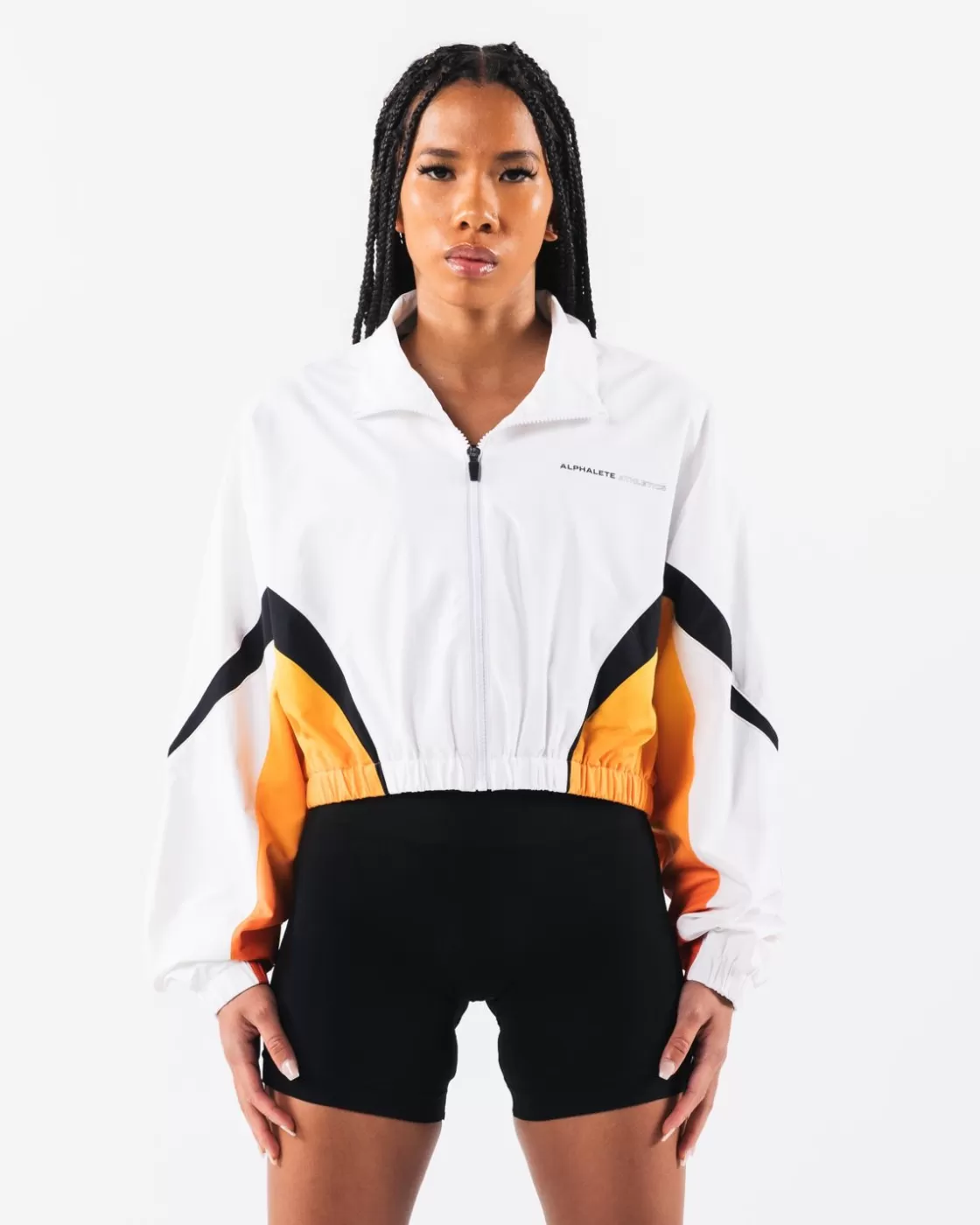 Store Retro Crop Jacket Women Hoodies & Jackets