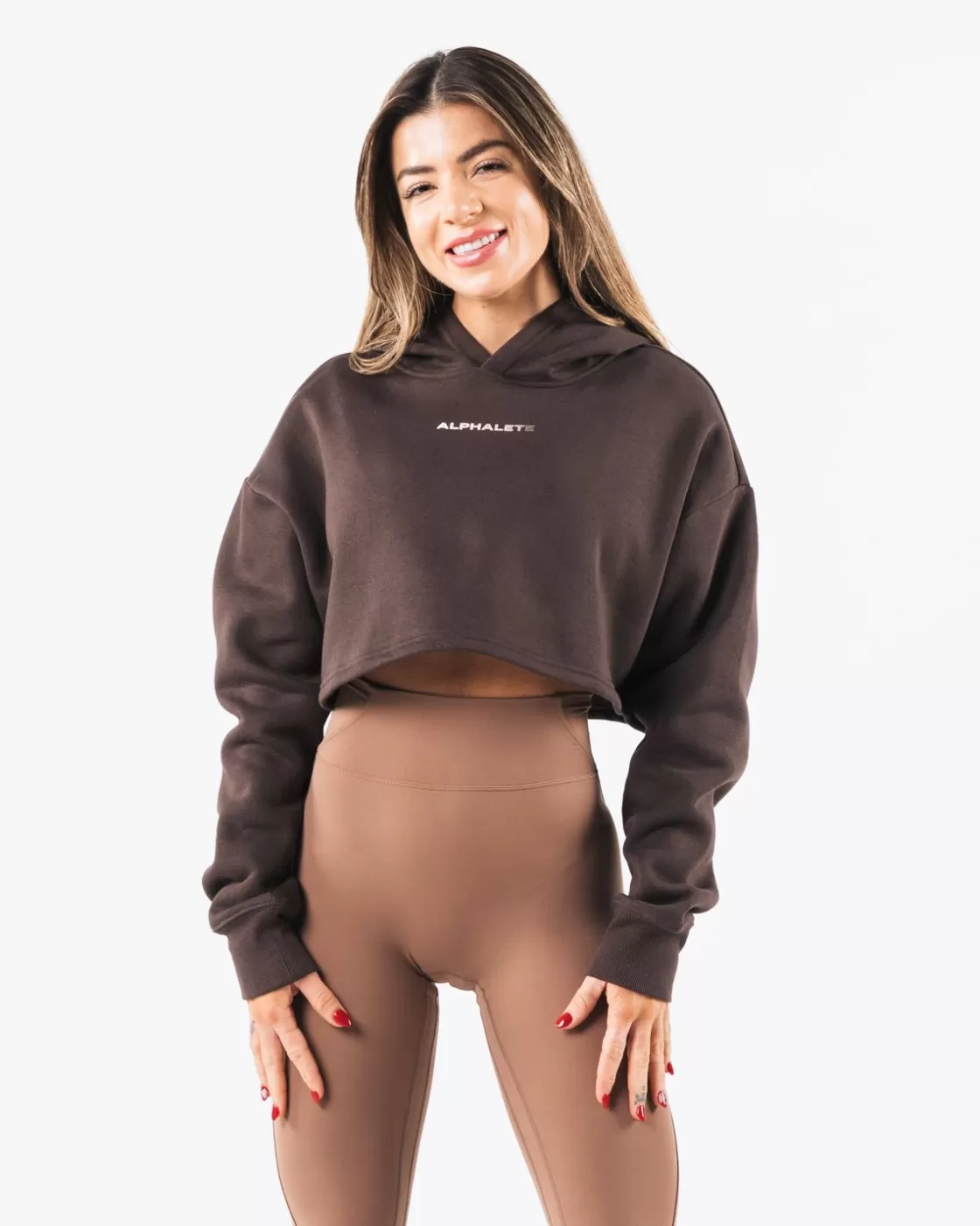 Outlet Trilogy Crop Hoodie Women Hoodies & Jackets