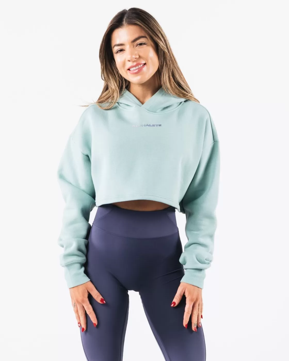 Online Trilogy Crop Hoodie Women Hoodies & Jackets