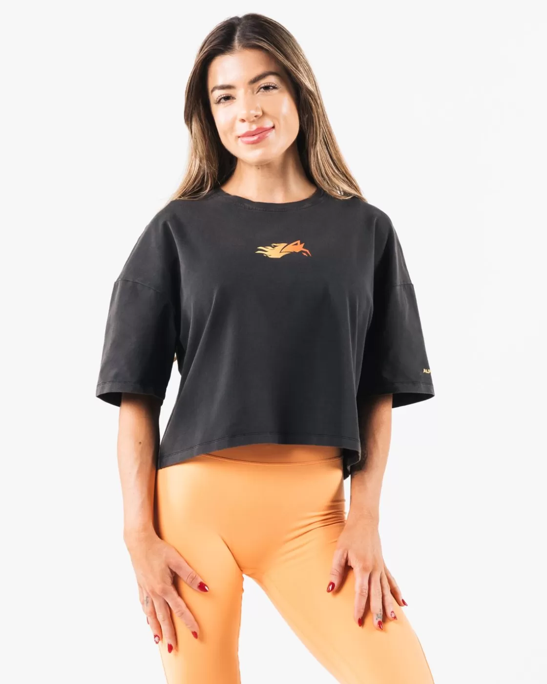 Online Wolf Crop Tee Women Shirts & Crops