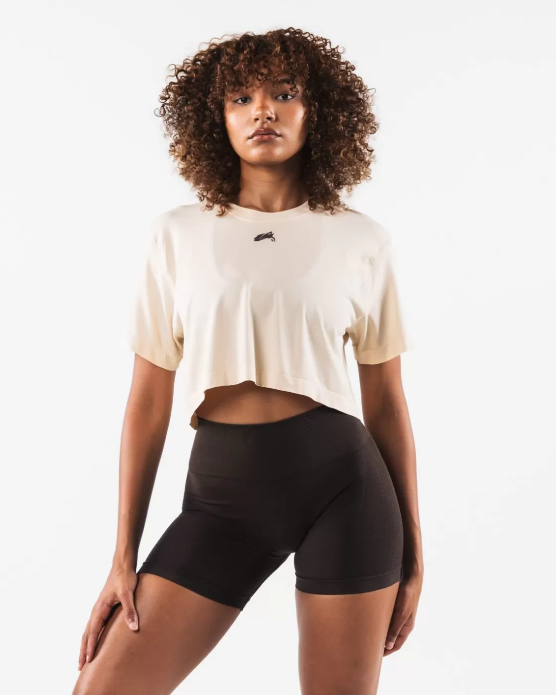 Online Wolf Head Airtech Ss Crop Women Shirts & Crops