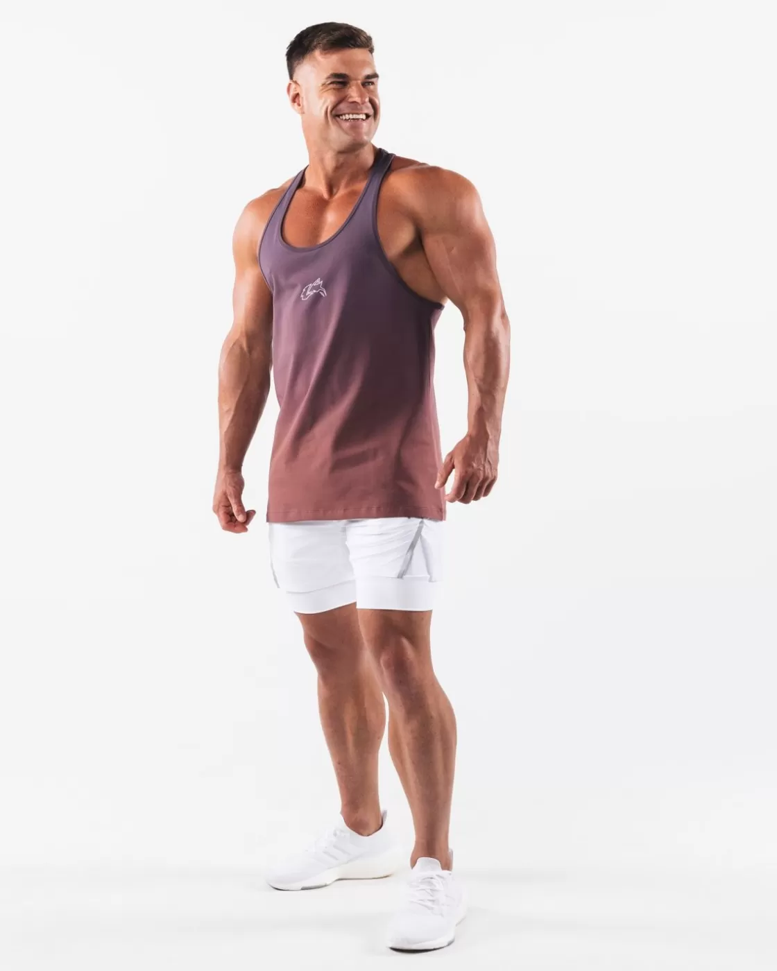 Clearance Wolf Head Stringer Men Tanks & Stringers